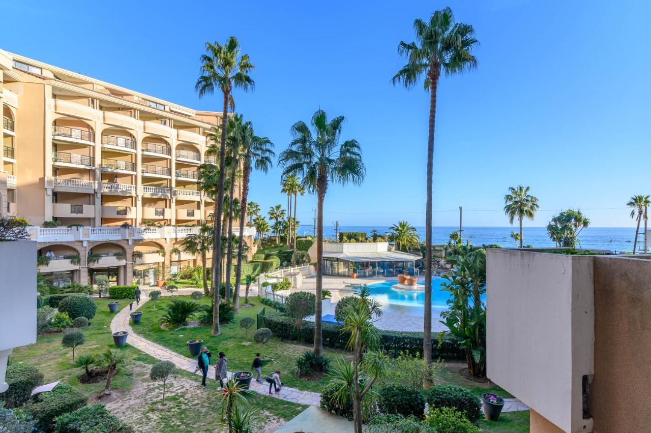 Le Palm Azur - Vue Mer Sur Les Iles De Lerins Cannes Esterno foto