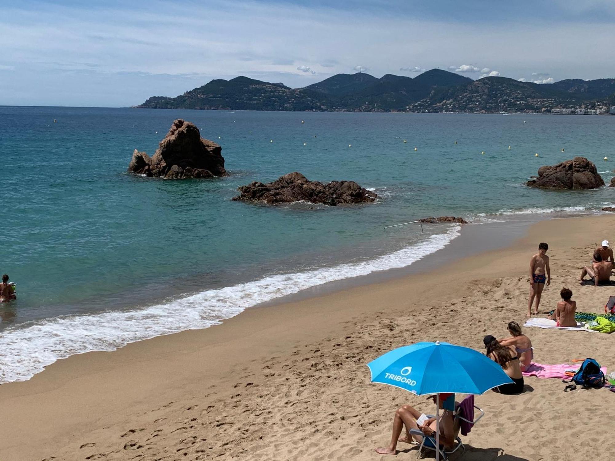 Le Palm Azur - Vue Mer Sur Les Iles De Lerins Cannes Esterno foto