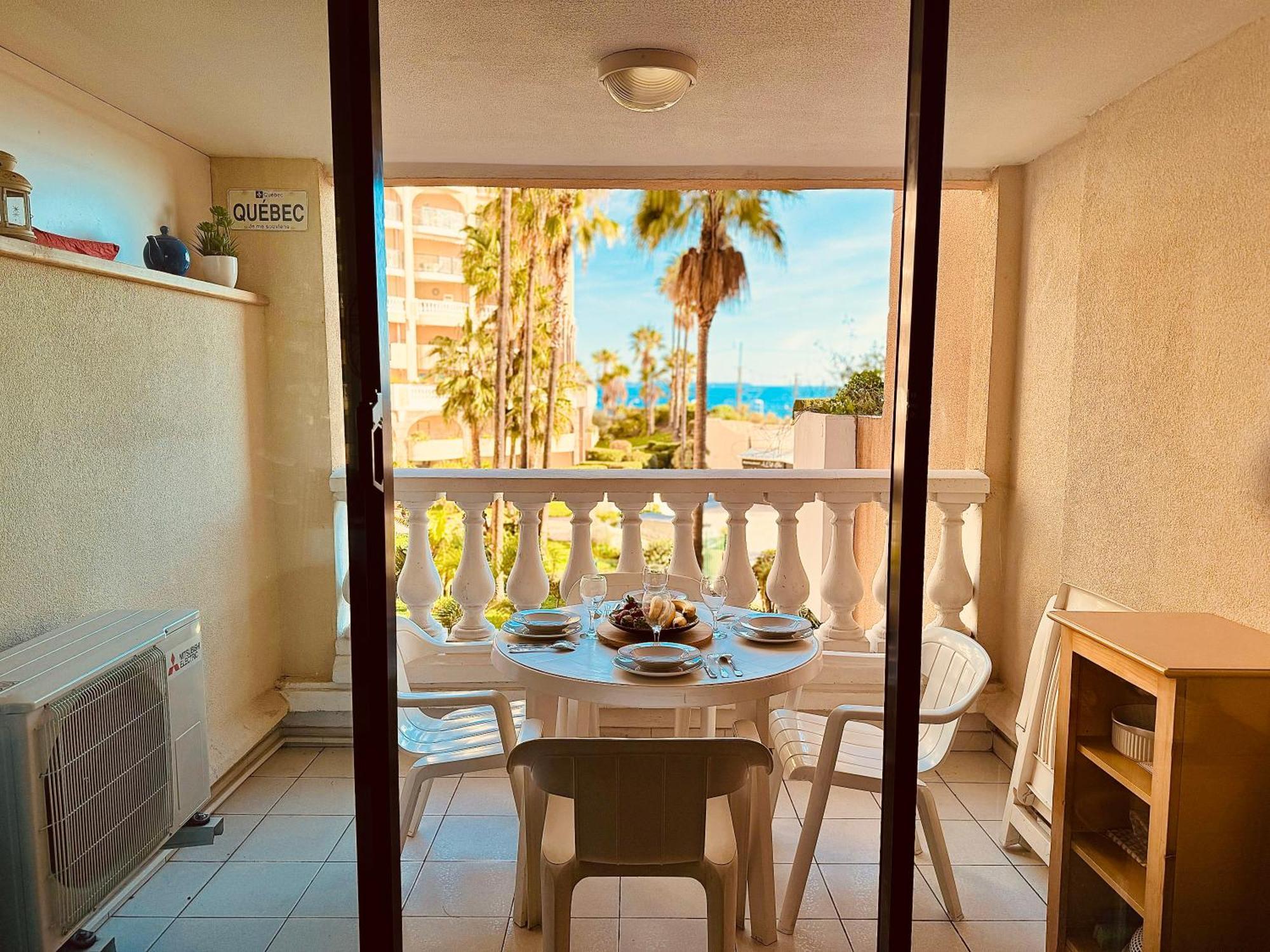 Le Palm Azur - Vue Mer Sur Les Iles De Lerins Cannes Esterno foto